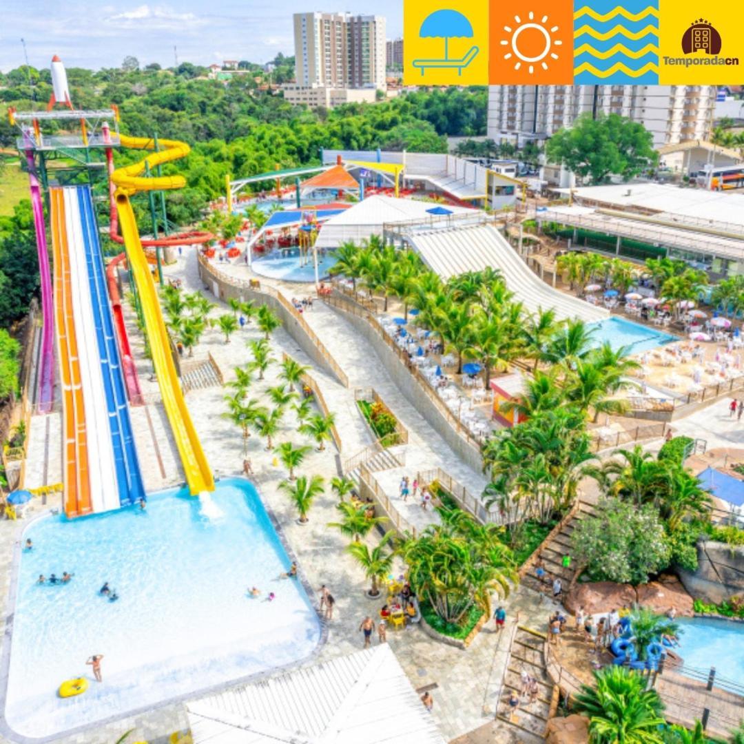 Piazza Com Acesso Ao Acqua Park - Luciana 2 Aparthotel Caldas Novas