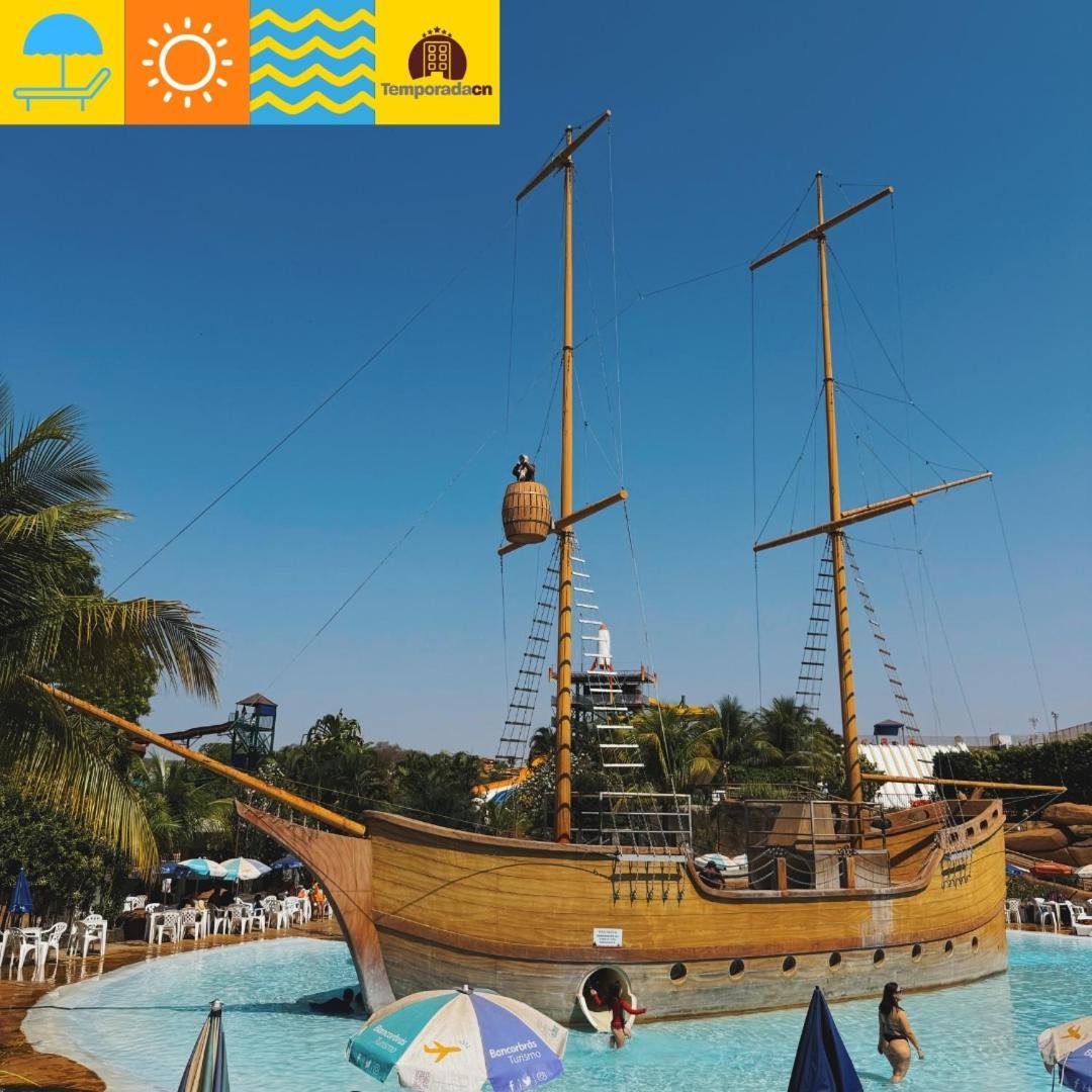 Piazza Com Acesso Ao Acqua Park - Luciana 2 * Caldas Novas